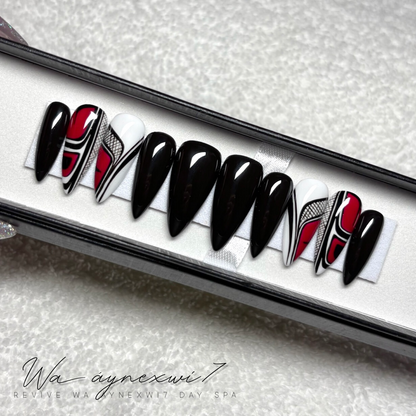 Detailed Custom Press On Nails