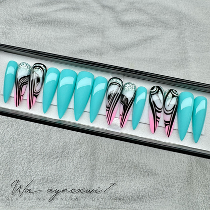 Powwow Princess Standard-Fit Press On Nails