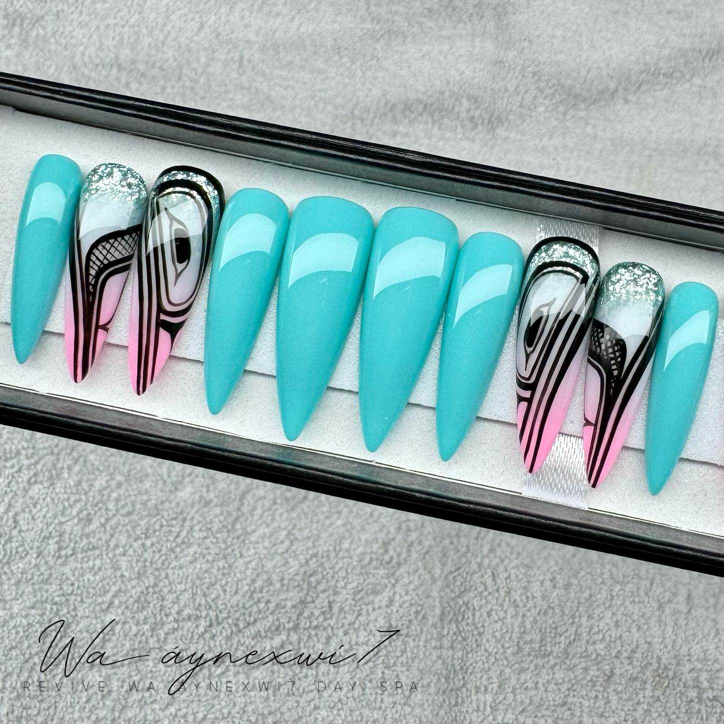 Powwow Princess Perfect-Fit Press On Nails