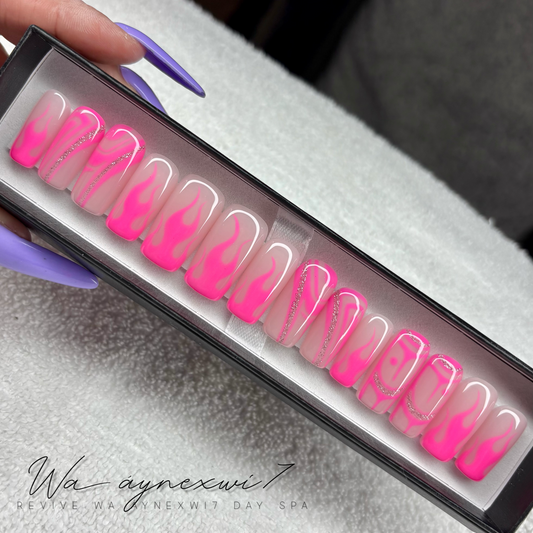 💕READY TO SHIP💕 Fiery Love: Large Tradish Square