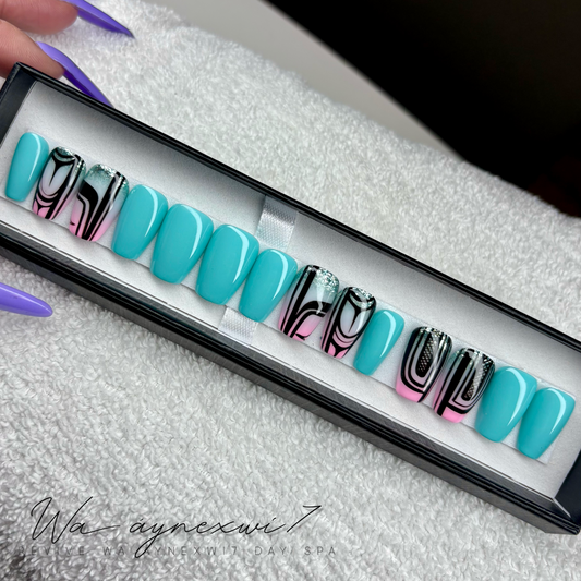 🩵READY-TO-SHIP🩵 Powwow Princess: Large Classy Coffin